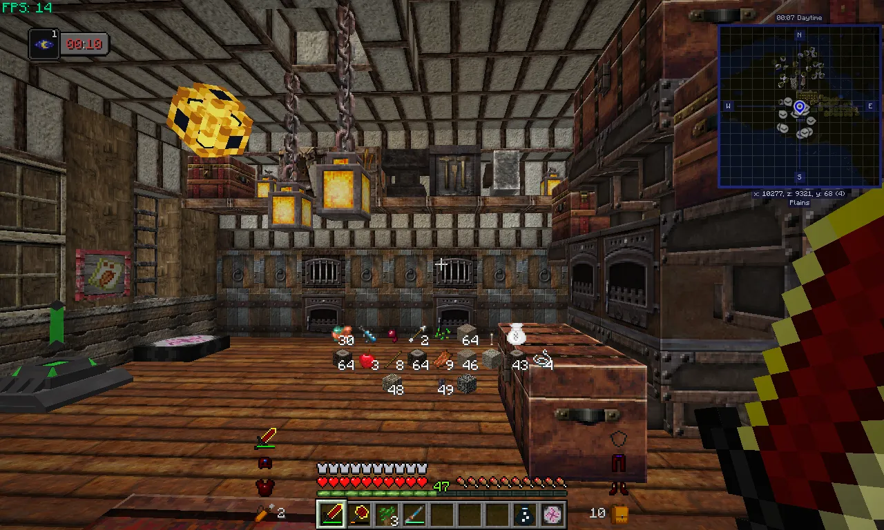 OverNight Craft, Модпаки, Minecraft