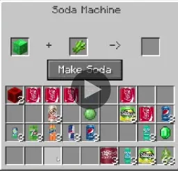 Soda Machine, Моды, Minecraft