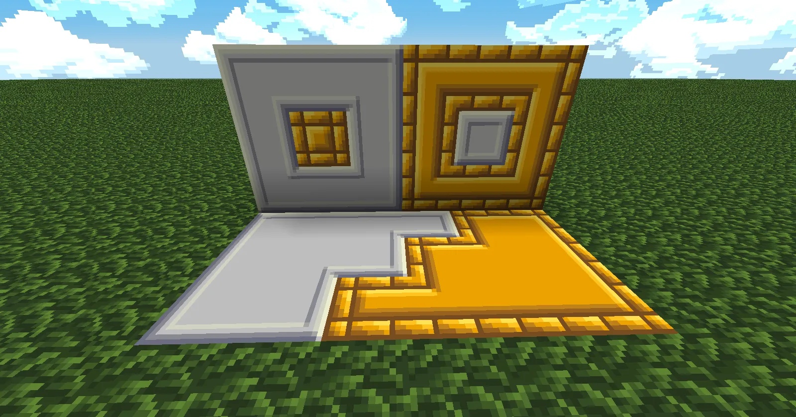 The Village Square MCPatcher Add-on — скриншот 2 (Текстуры, Minecraft)