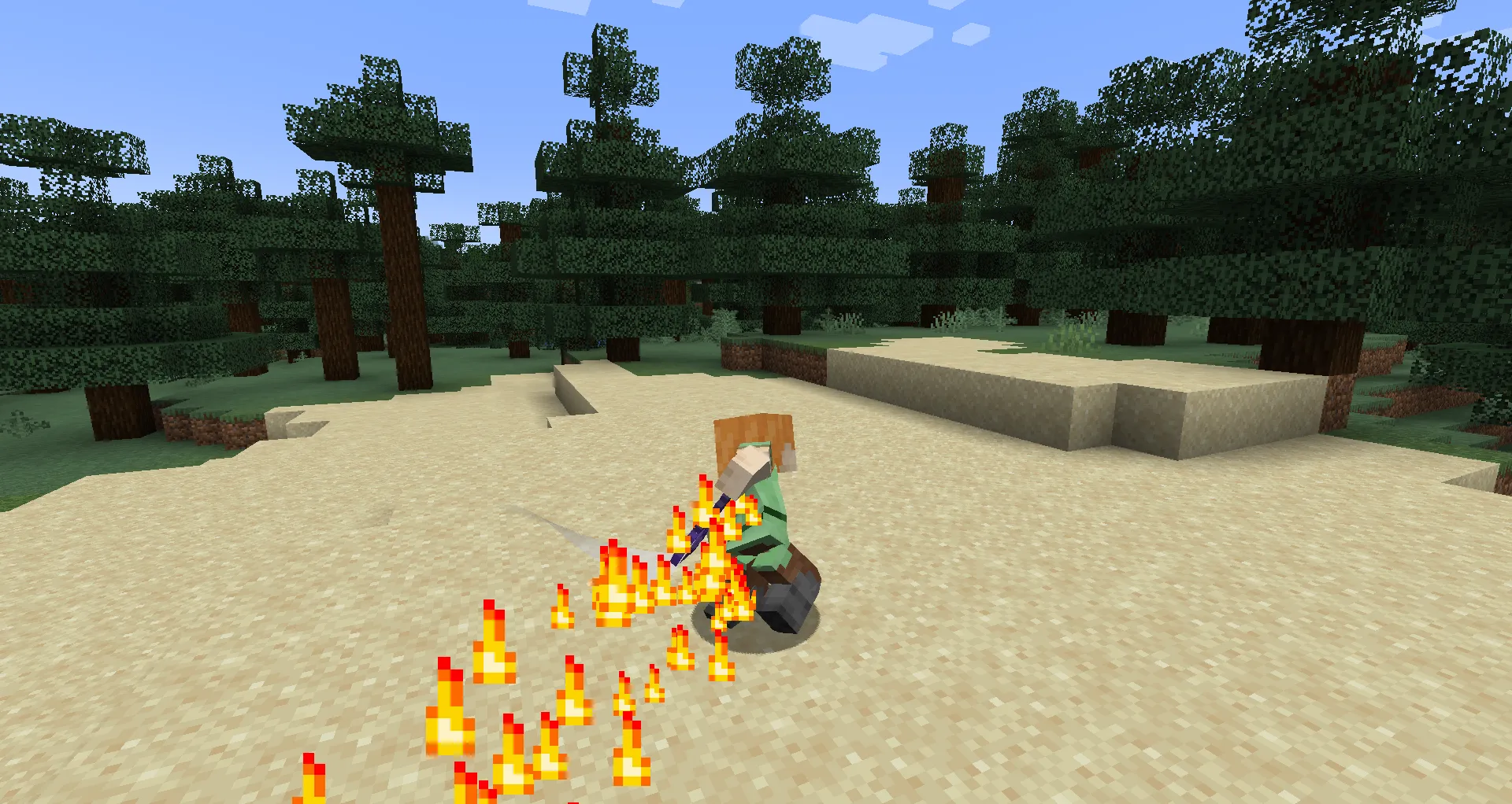Epic Fight - Give Me more Animations — скриншот 4 (Моды, Minecraft)