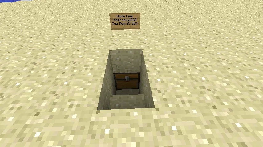 HeadStone — скриншот 1 (Плагины, Minecraft)