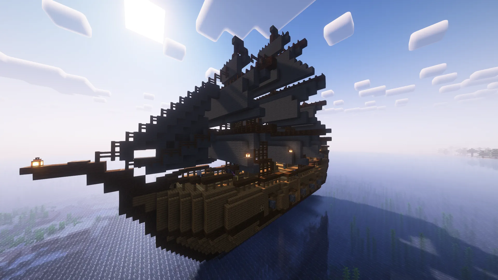 Illager Battleship — скриншот 7 (Моды, Minecraft)