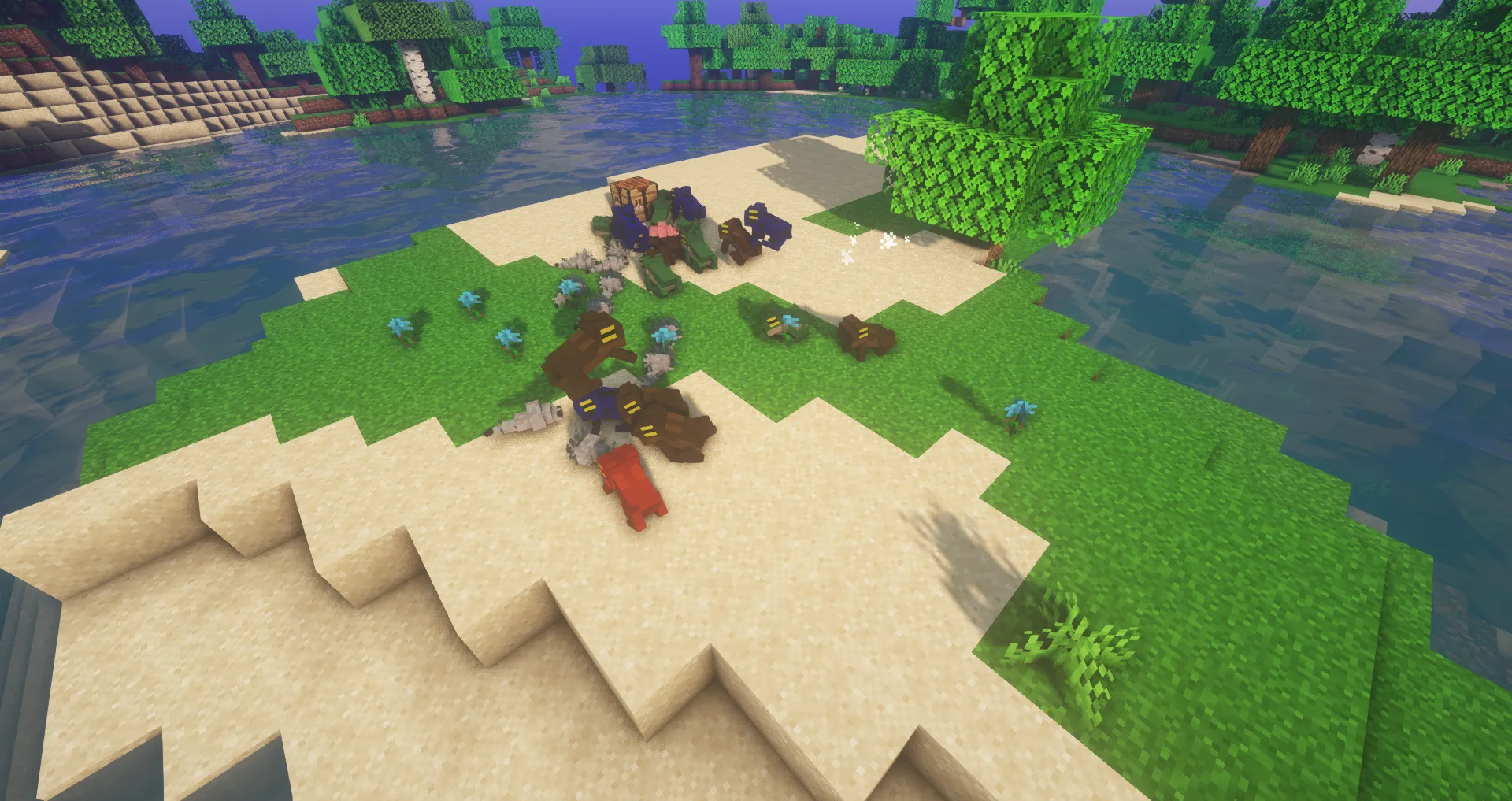 Amphibians Mod, Моды, Minecraft