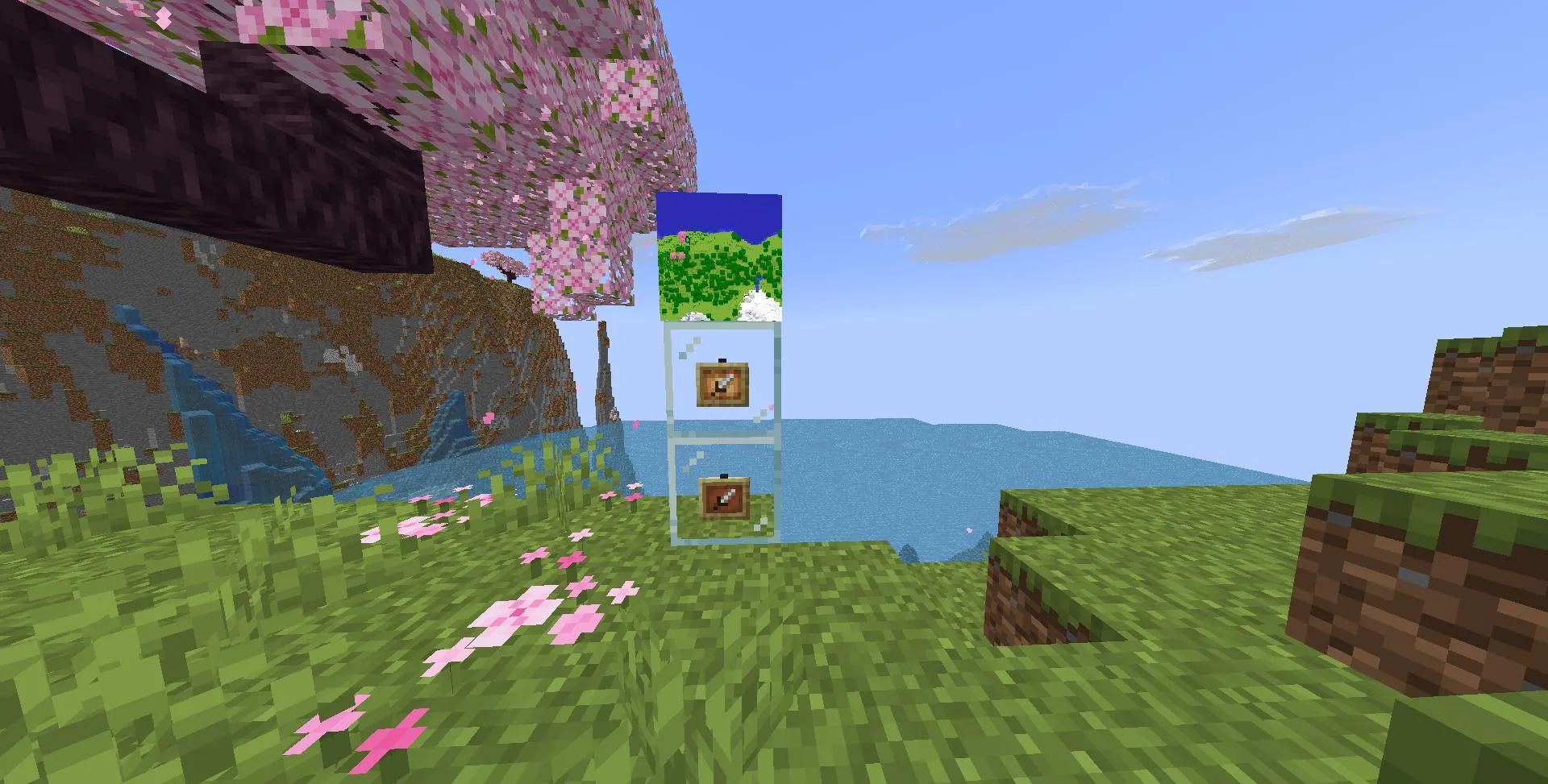 Item frame are invisible, Текстуры, Minecraft