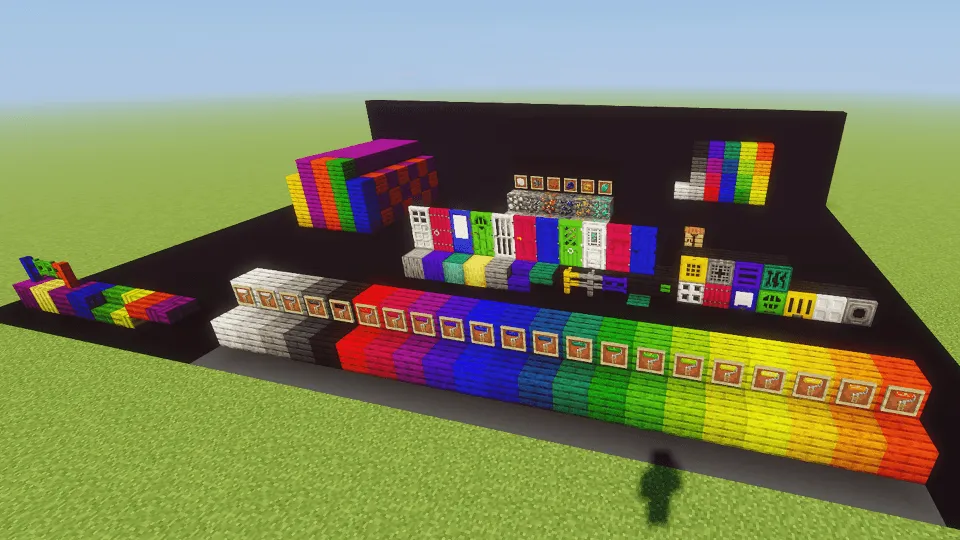 Happy Wall Painting！ — скриншот 4 (Моды, Minecraft)