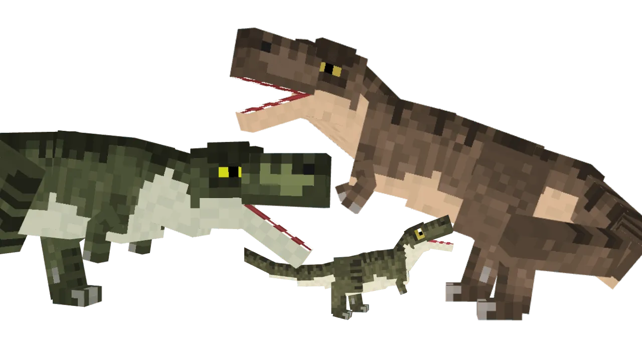 Fossils And Archeology: Jurassic Park Pack — скриншот 6 (Текстуры, Minecraft)