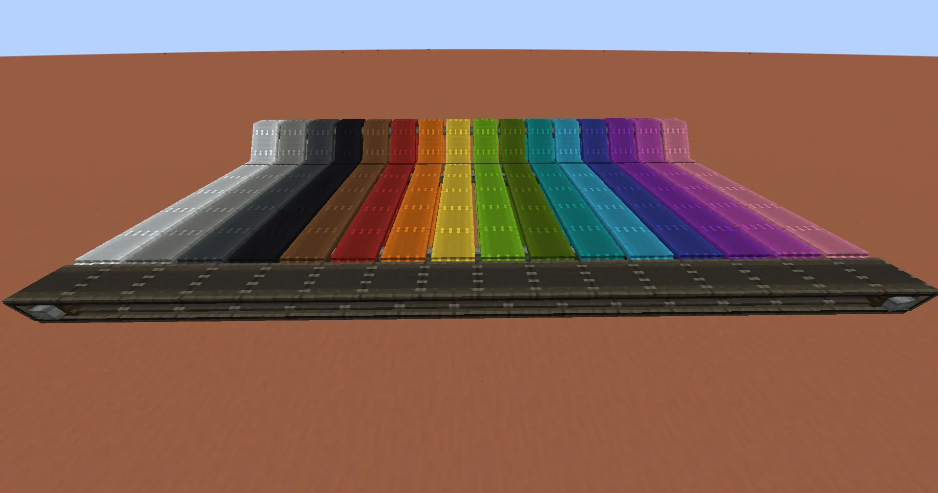 Create Solid Belt Colors — скриншот 2 (Текстуры, Minecraft)