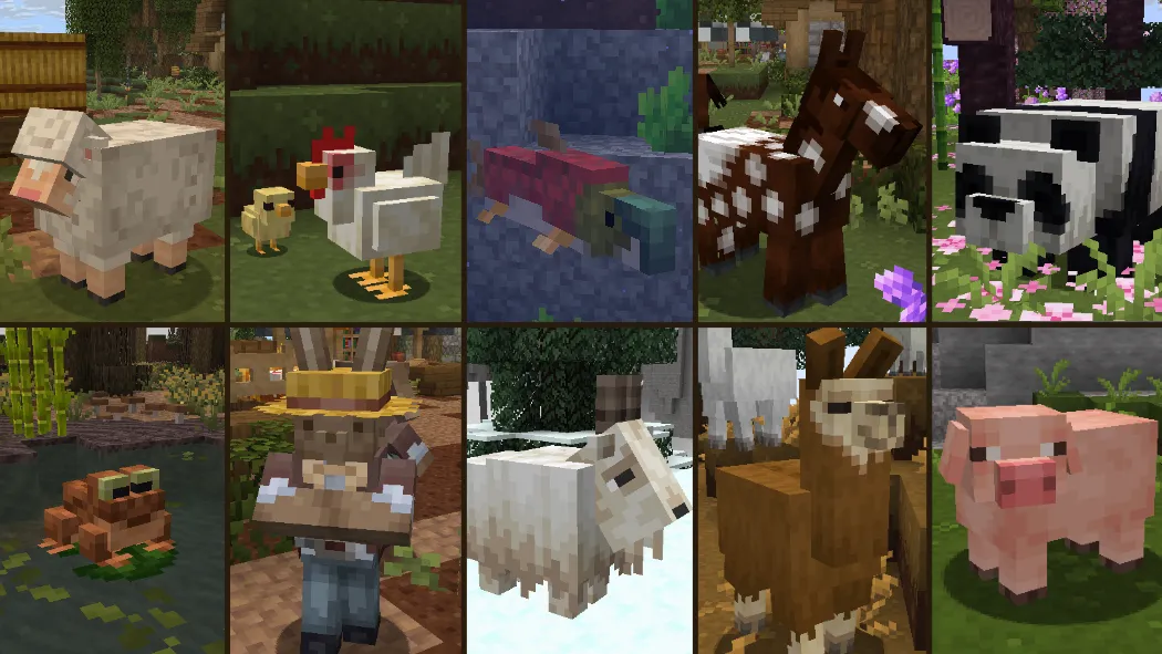 Forager, Текстуры, Minecraft