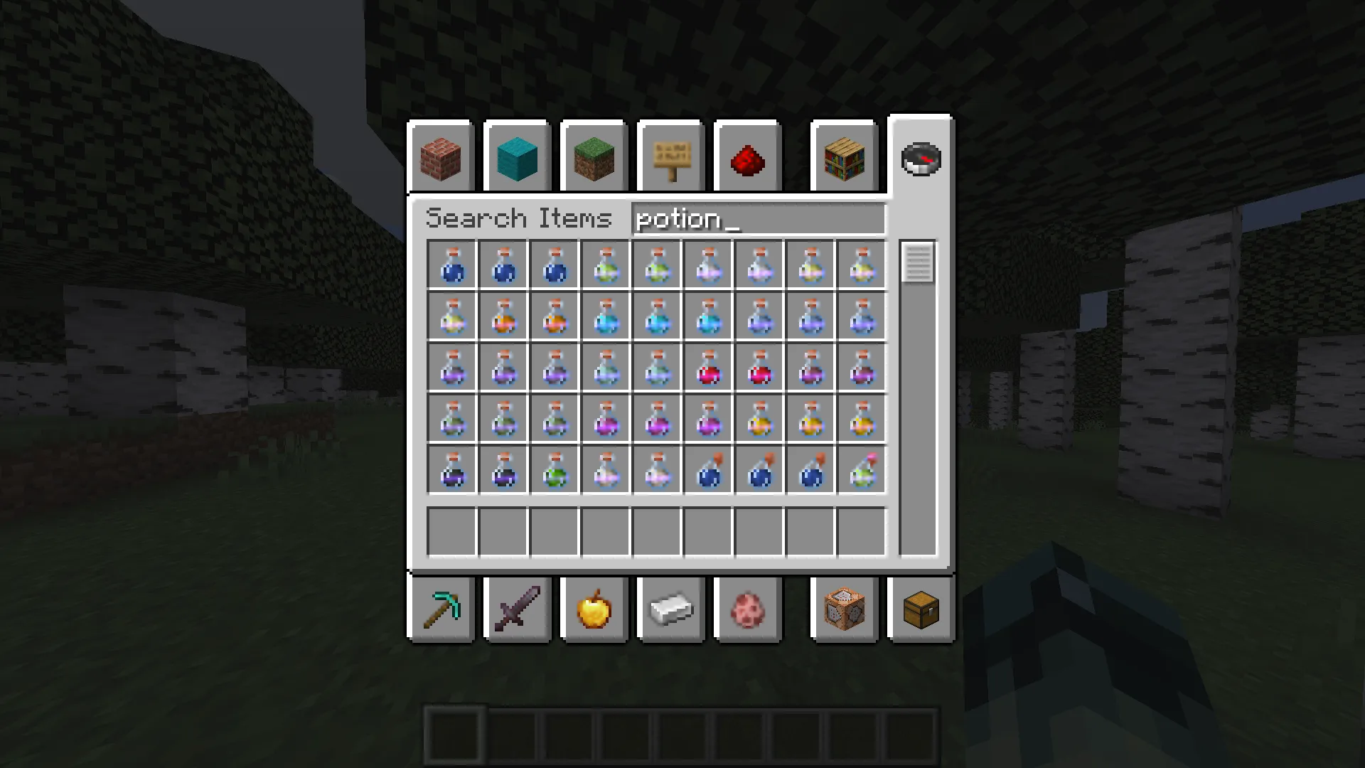New Potion Colors, Текстуры, Minecraft