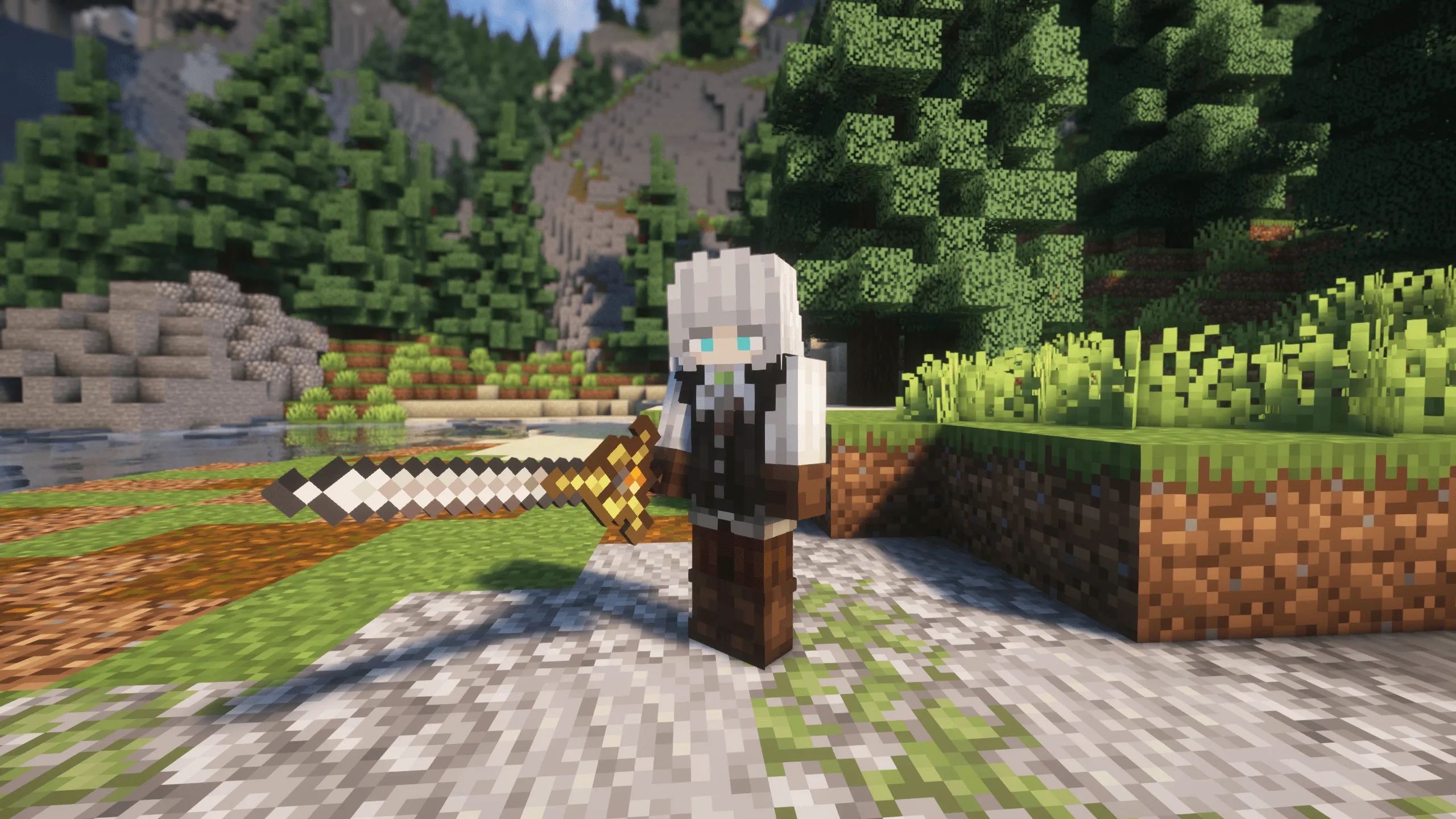 Fantasy Weapons (Medieval Series), Моды, Minecraft