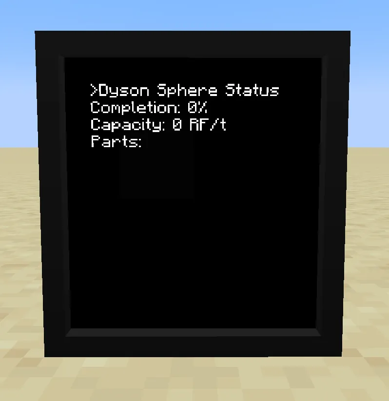 The Dyson Sphere Project, Моды, Minecraft