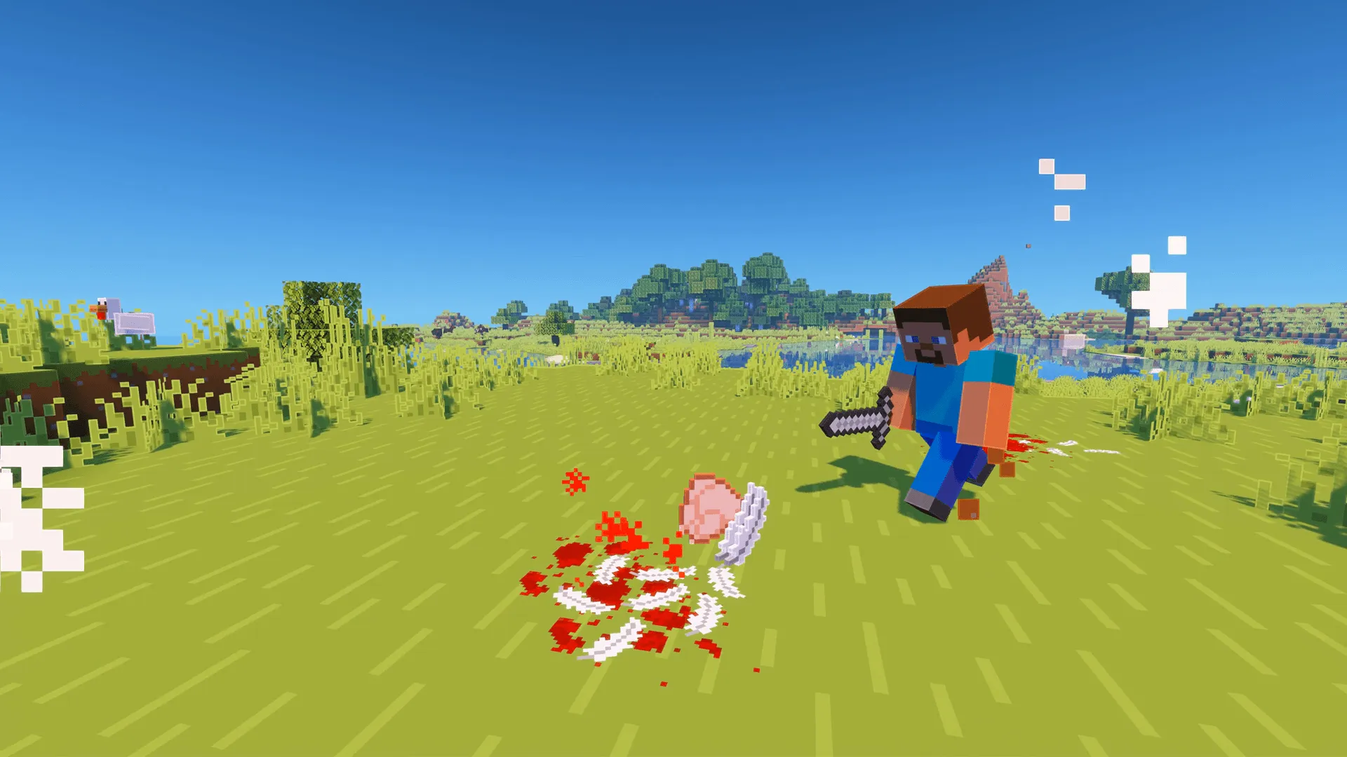 Blood N' Particles Mod, Моды, Minecraft