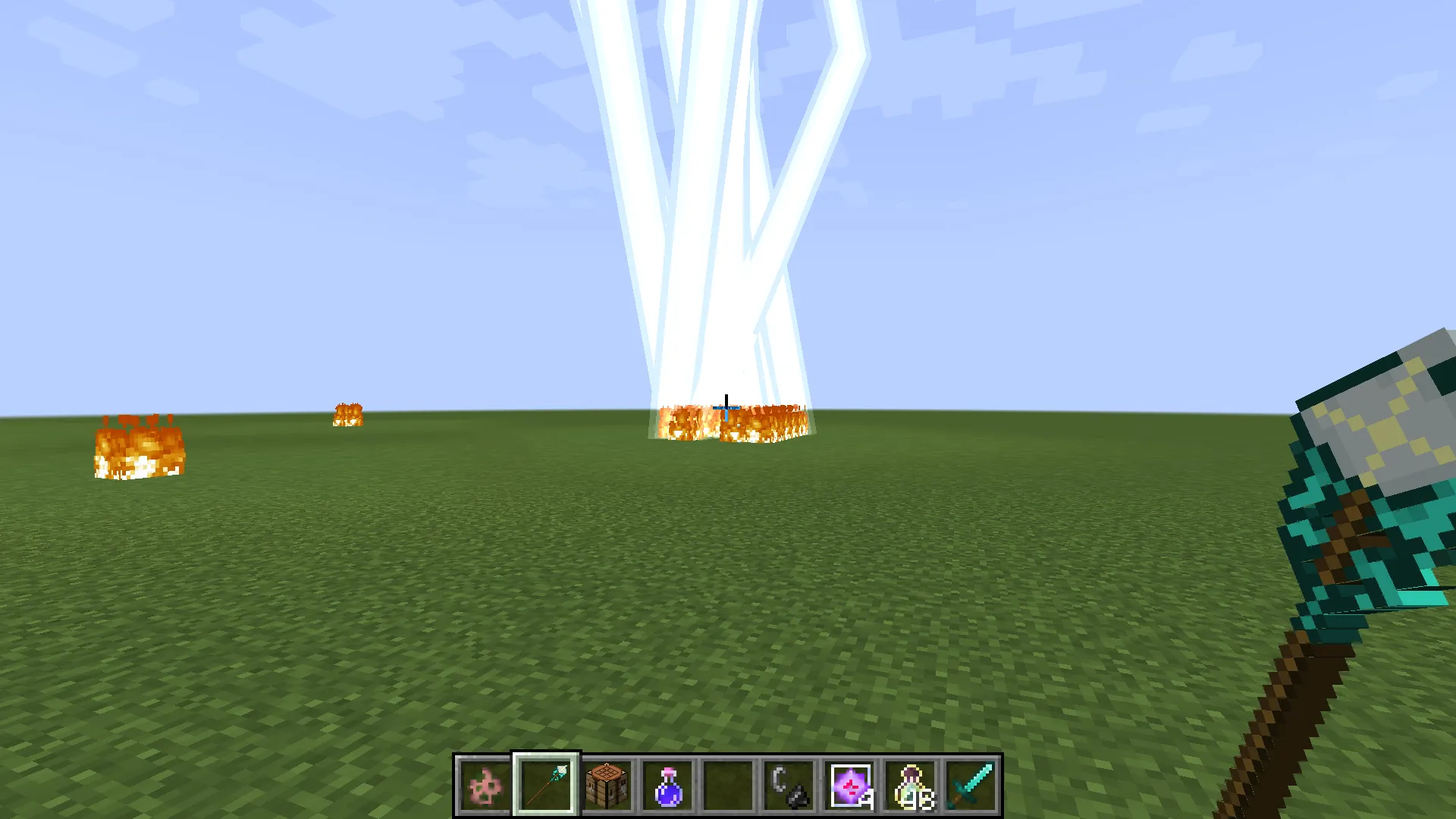 Advanced lightning staff, Моды, Minecraft