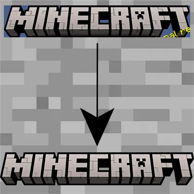 Java Edition Logo Shadow Fix — скриншот 2 (Текстуры, Minecraft)