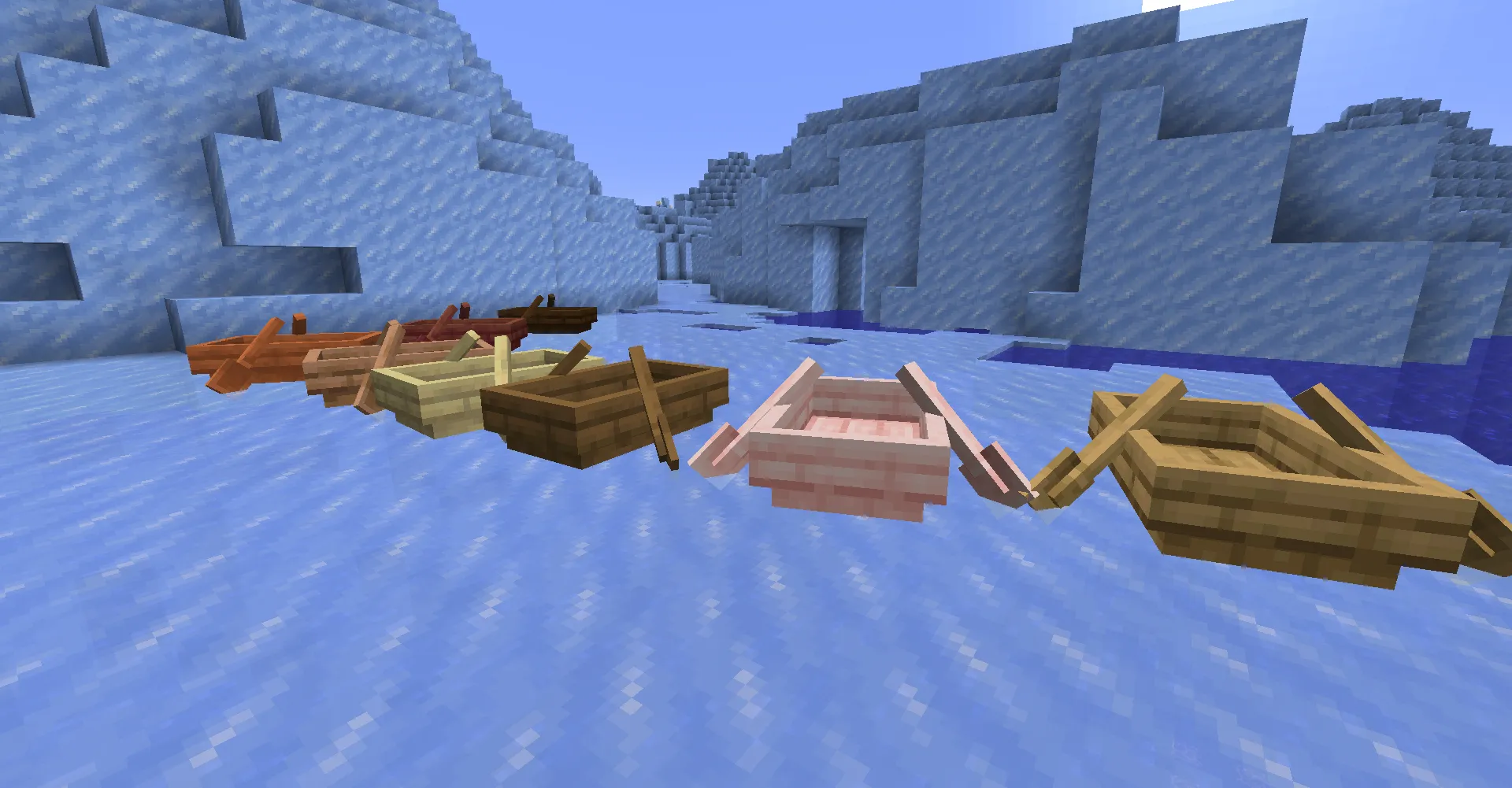 Old + New Boat — скриншот 1 (Текстуры, Minecraft)