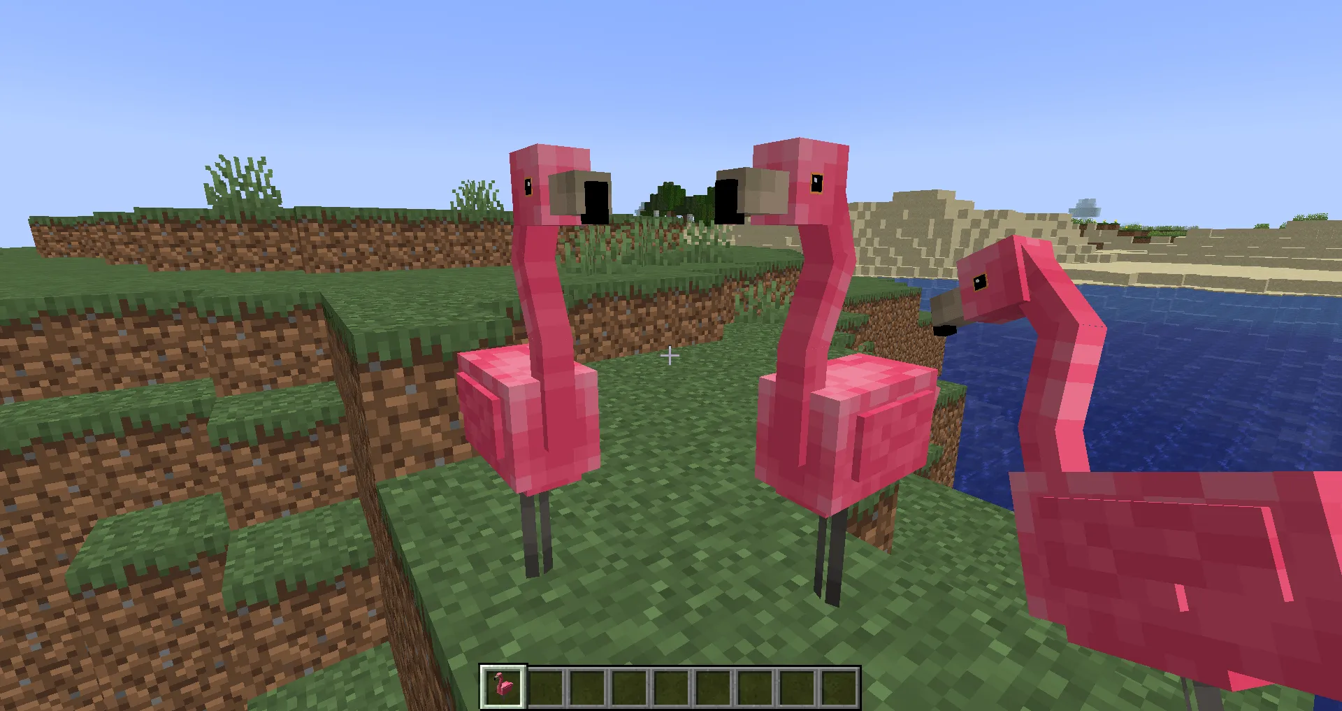 SCP-1507, Pink Flamingos — скриншот 1 (Моды, Minecraft)