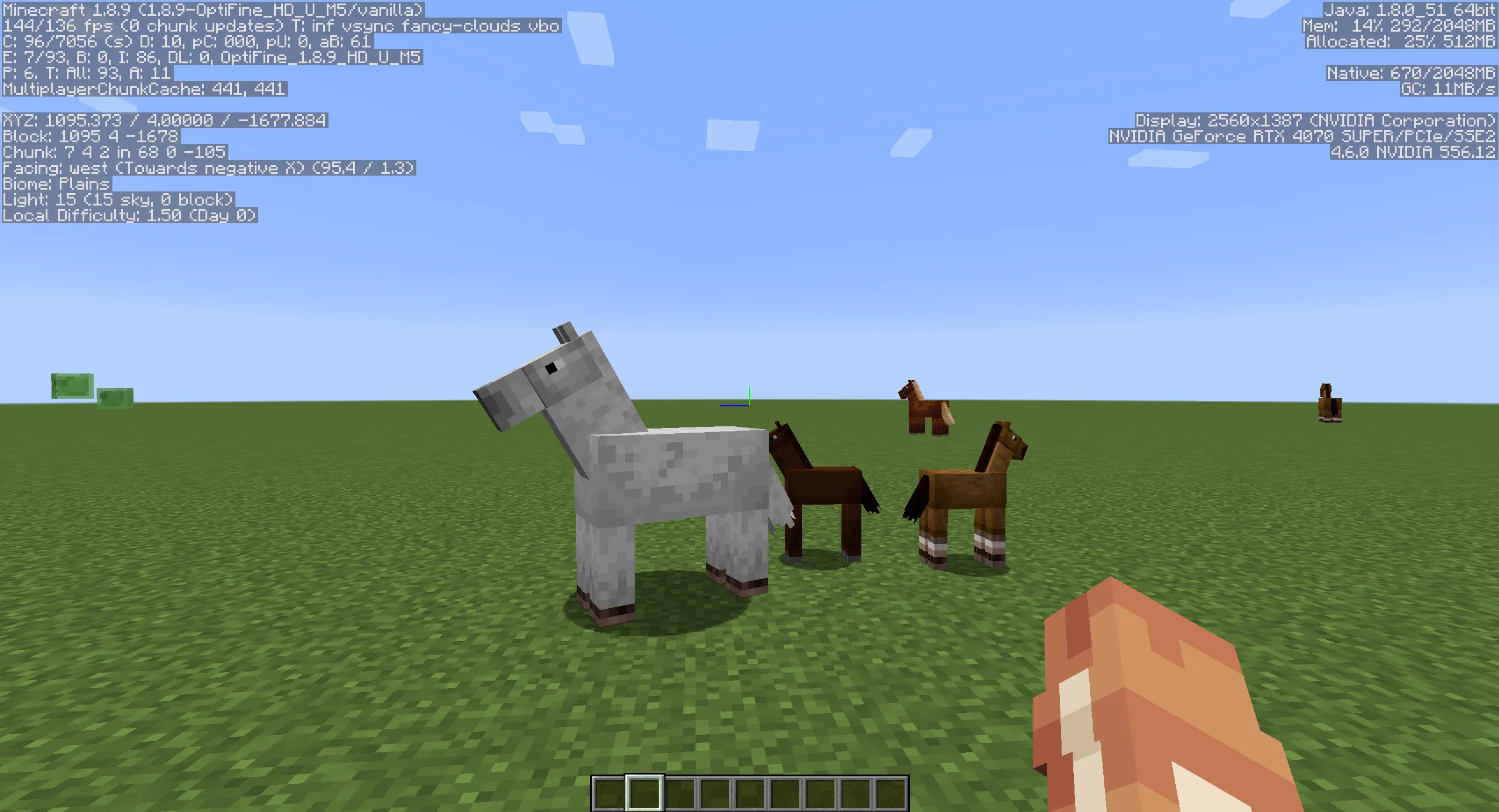 Horse Backport — скриншот 1 (Текстуры, Minecraft)