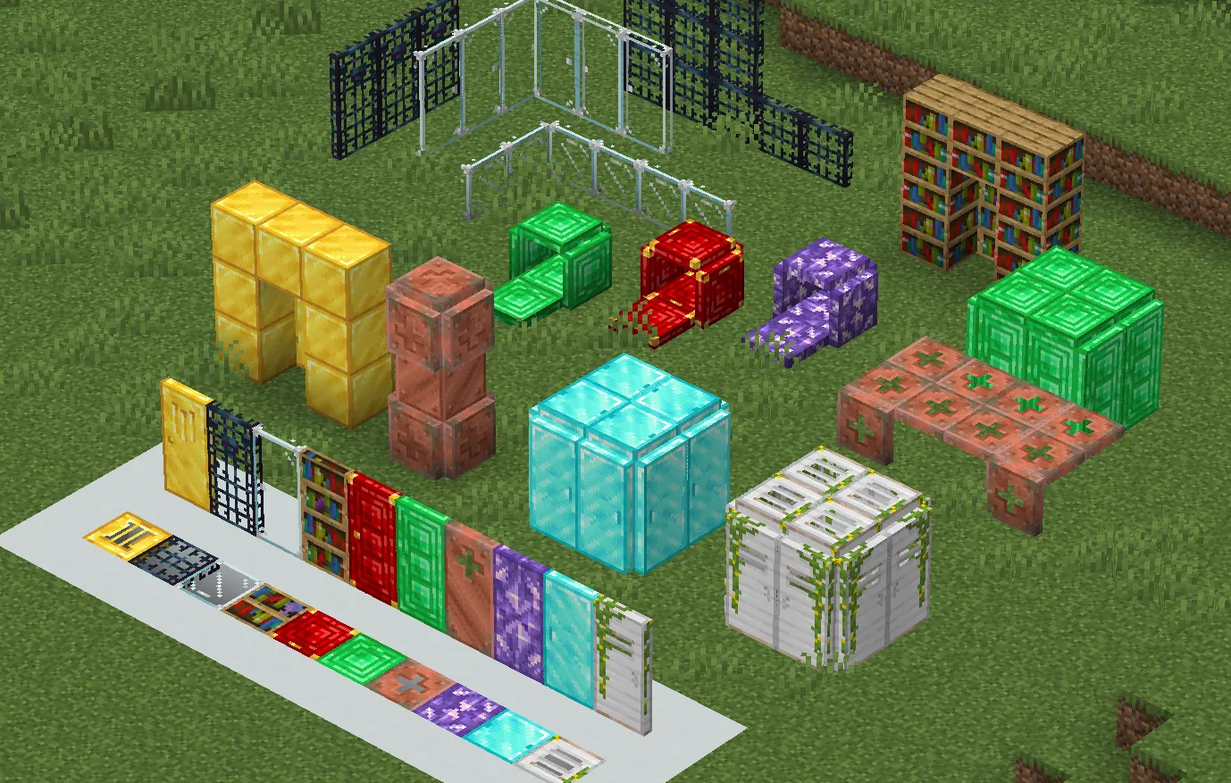 FiMiS Change Doors — скриншот 2 (Текстуры, Minecraft)