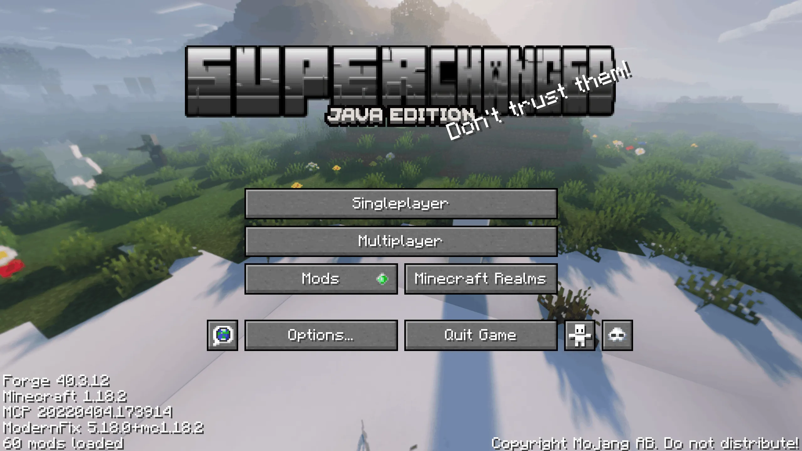 Super Changed Panoramas — скриншот 1 (Текстуры, Minecraft)