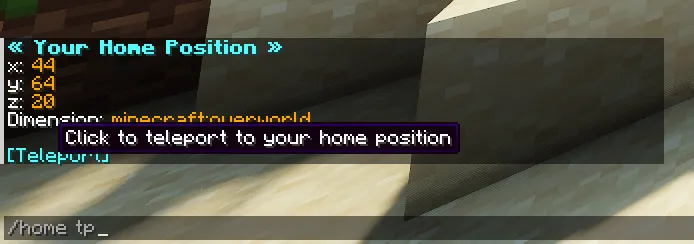Helpful Commands — скриншот 2 (Моды, Minecraft)