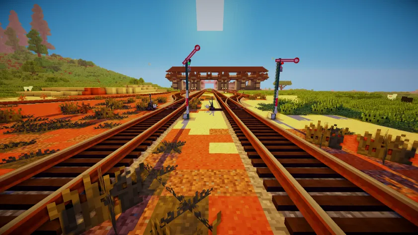 Railway Revolution — скриншот 2 (Модпаки, Minecraft)
