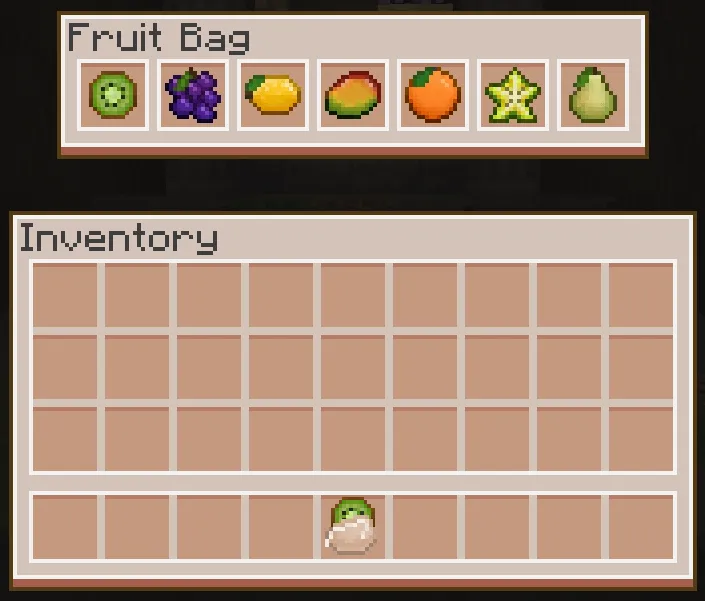 Fruit Bag - VH Addon, Моды, Minecraft