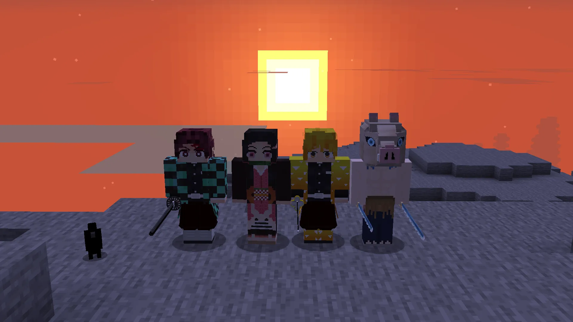 Demon Slayer: Kimetsu No Yaiba — скриншот 1 (Модпаки, Minecraft)