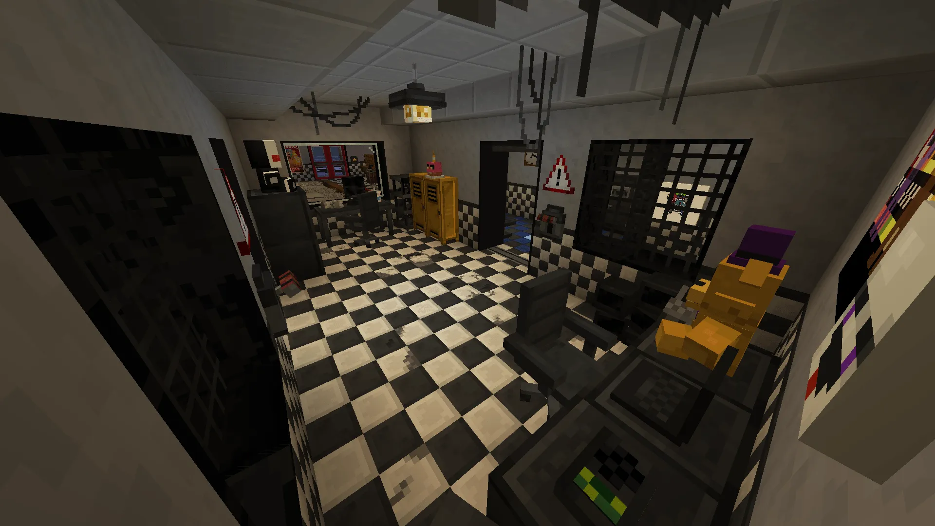 Rovdo's Fnaf Pizzeria, Карты, Minecraft