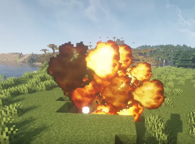 Better Explodions — скриншот 1 (Текстуры, Minecraft)