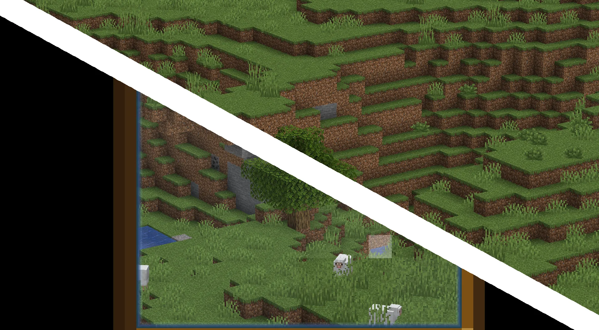 Invisible inside of the pumpkin and spyglasses — скриншот 1 (Текстуры, Minecraft)