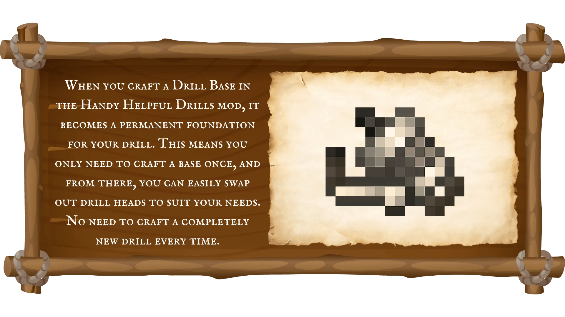 Handy Helpful Drills, Моды, Minecraft