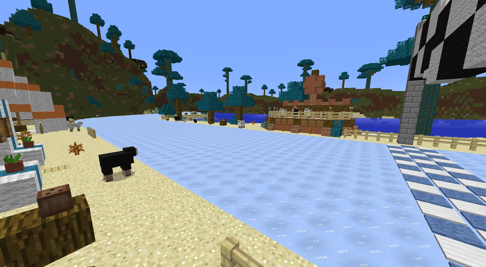 Ice Boat Madness, Карты, Minecraft