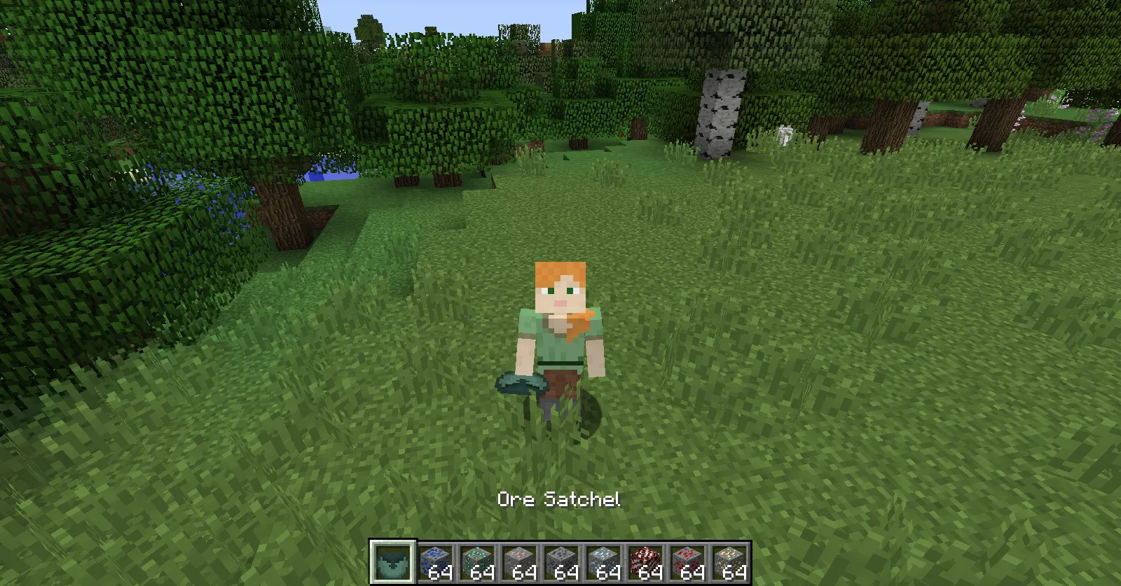 Quantity Satchels, Моды, Minecraft