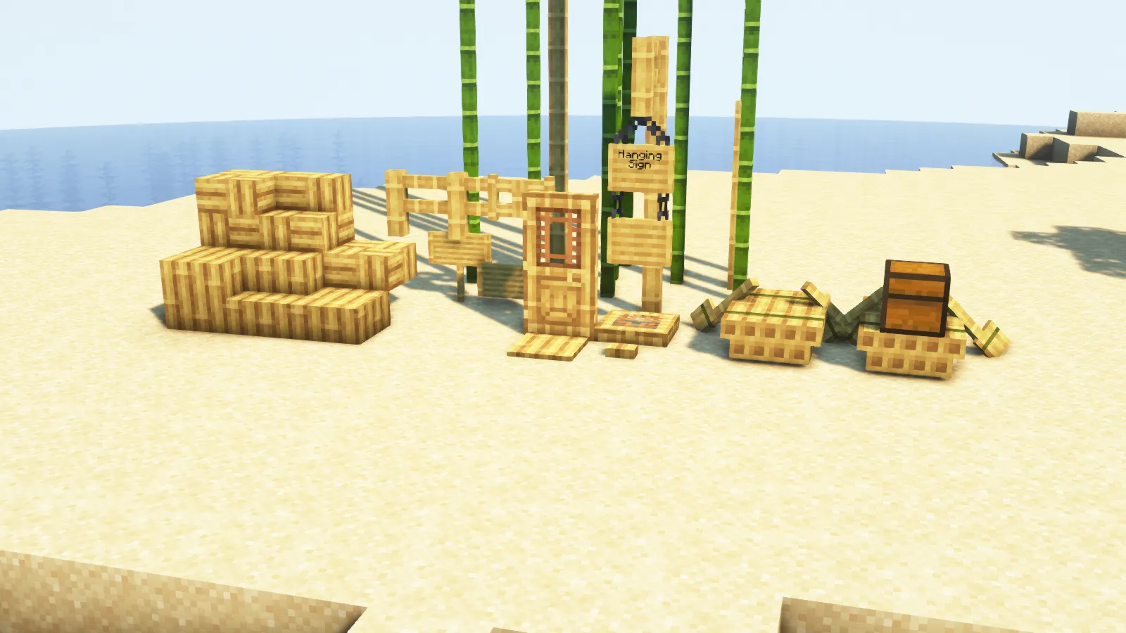 Bamboo Retextured — скриншот 2 (Текстуры, Minecraft)