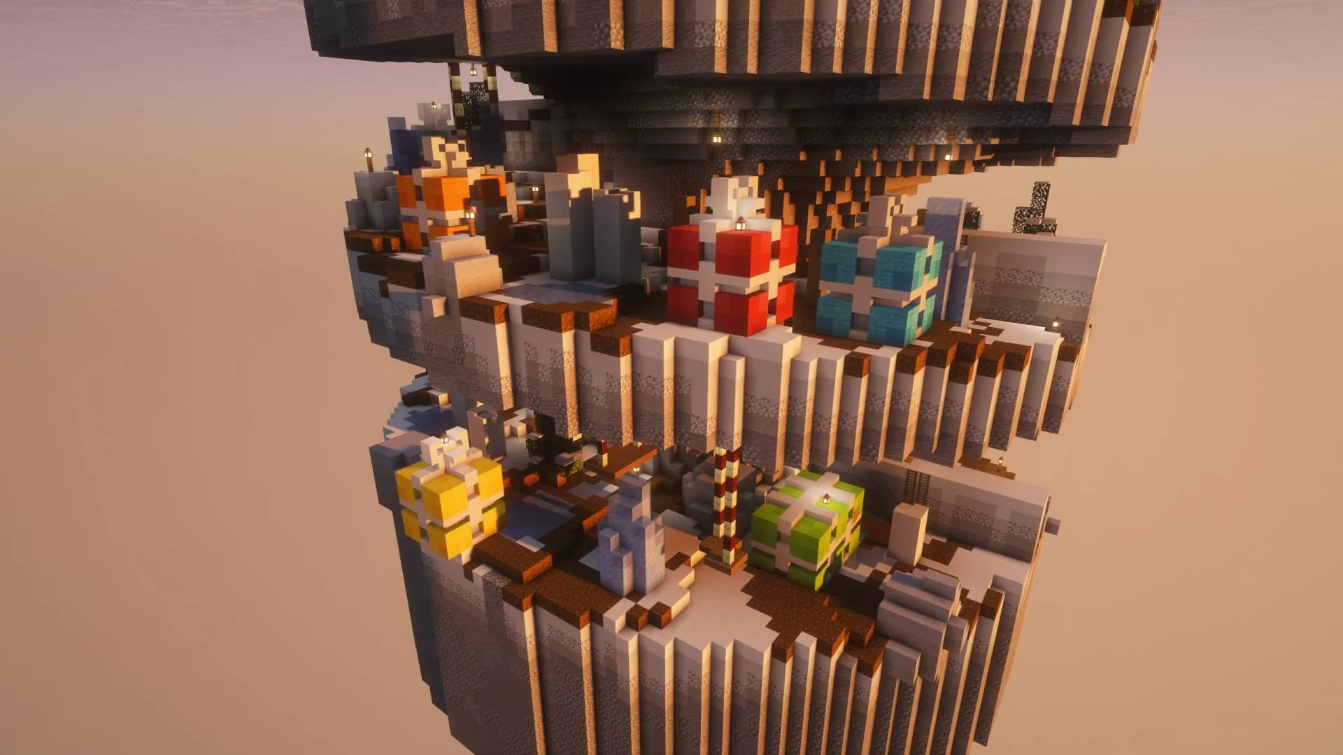 Christmas Parkour, Карты, Minecraft