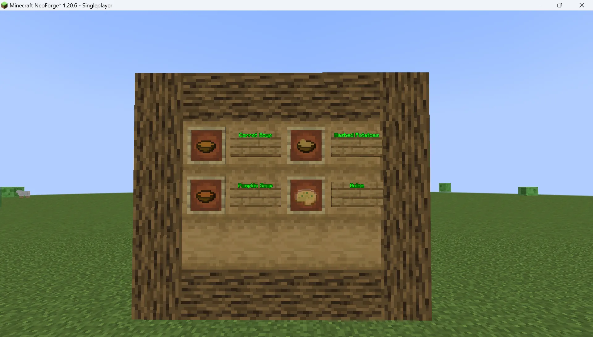 Cakey's Food+ — скриншот 2 (Моды, Minecraft)