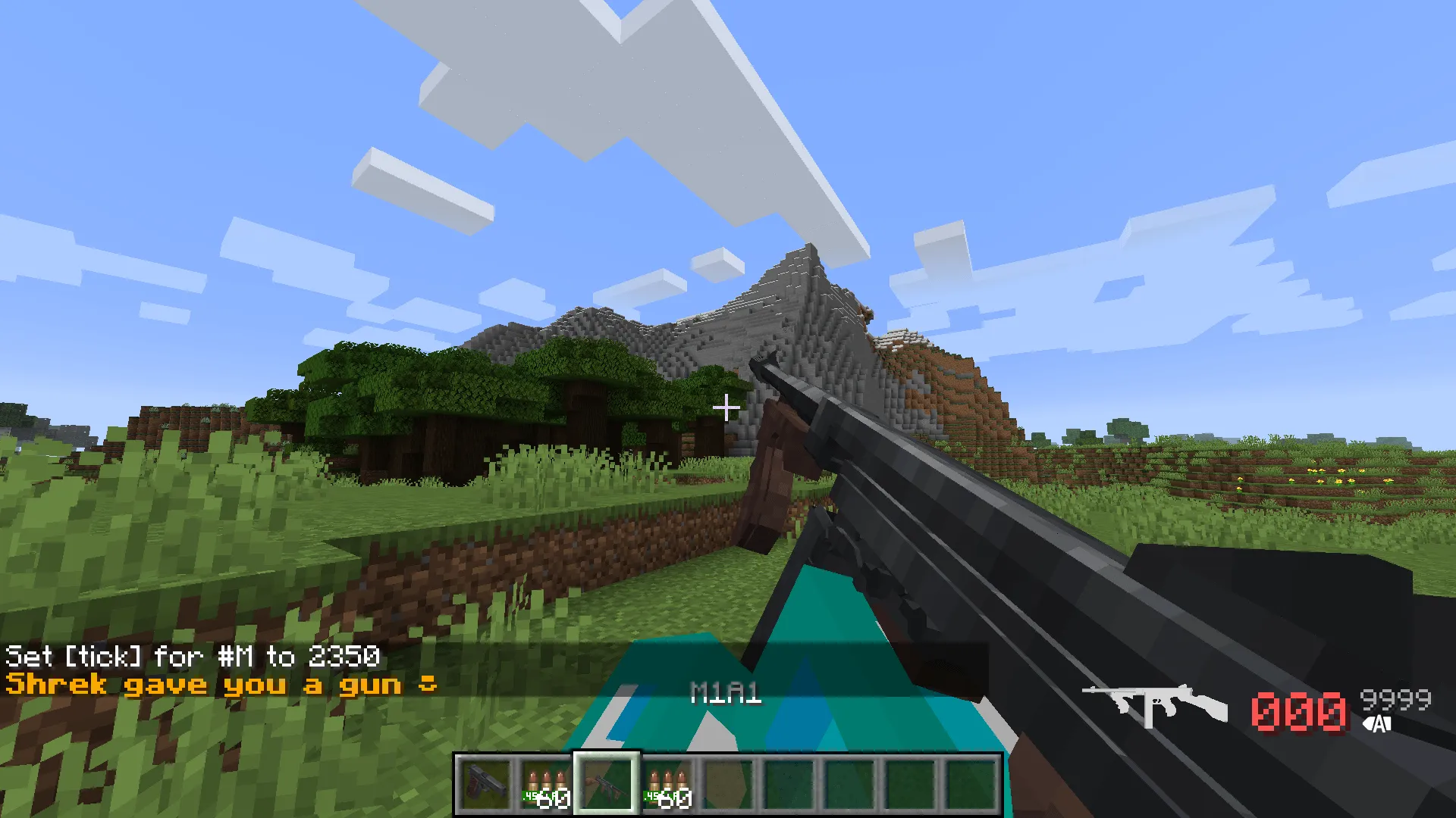 Random gun every minute, Дата-паки, Minecraft