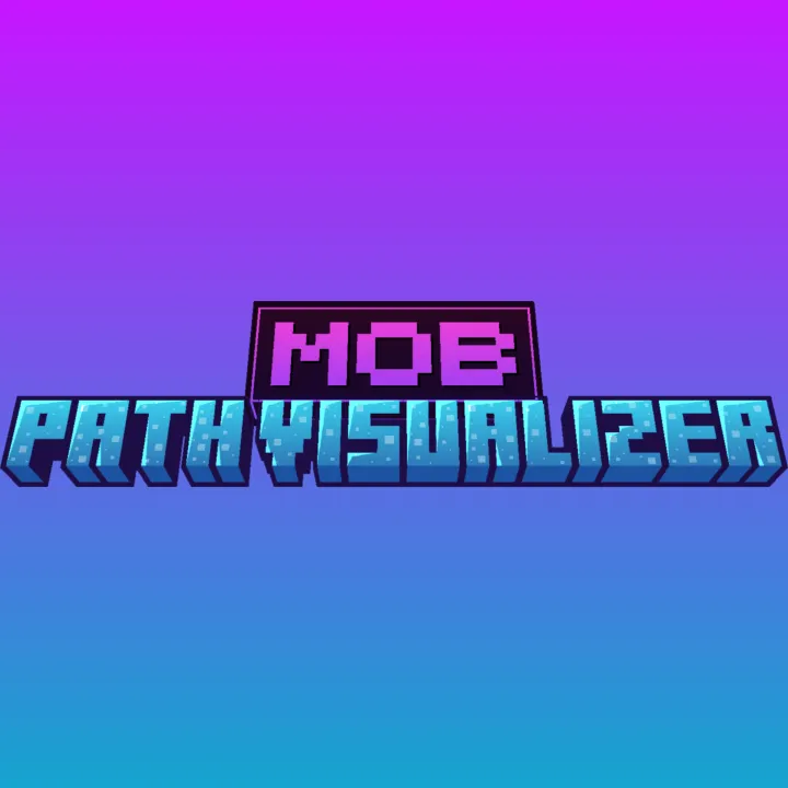 Mob Path Visualizer — скриншот 1 (Моды, Minecraft)