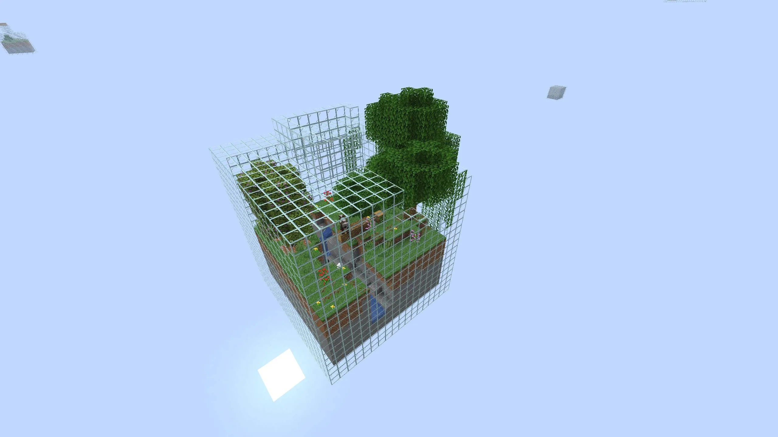 Shattered Skies – Sky Bottles Survival, Карты, Minecraft