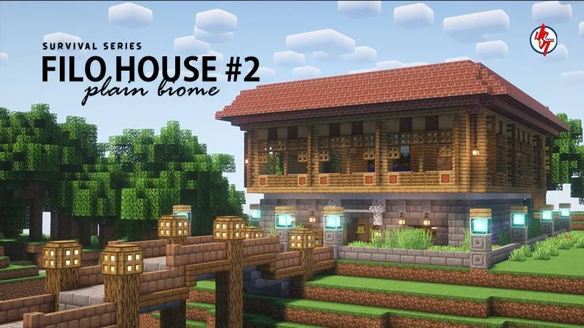 Survival Filo House #2 (Achievements On) — скриншот 1 (Карты, Minecraft)