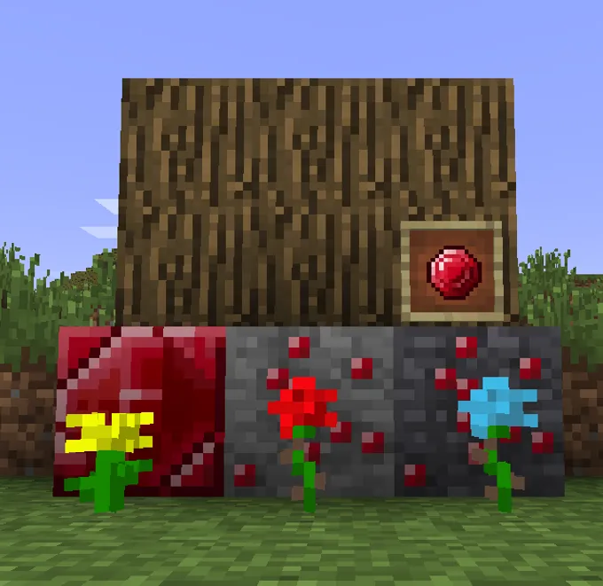 Modern Nostalgia: Rubies & Roses — скриншот 1 (Текстуры, Minecraft)