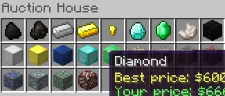 well-auction, Плагины, Minecraft