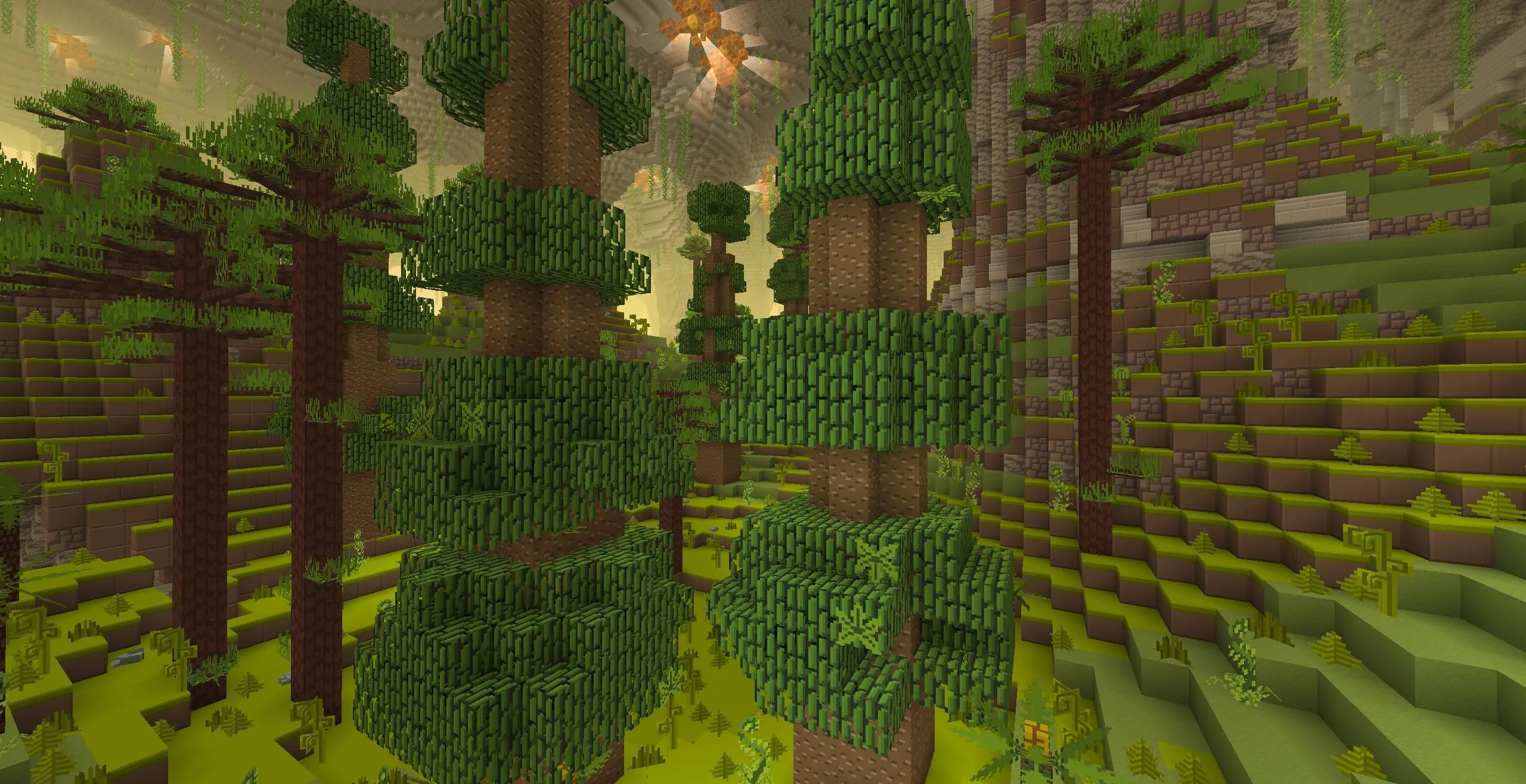 Plastic Better Leaves x Bare Bones, Текстуры, Minecraft