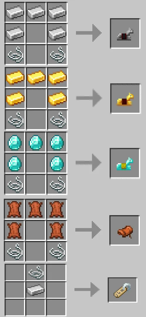 bettercrafts, Моды, Minecraft