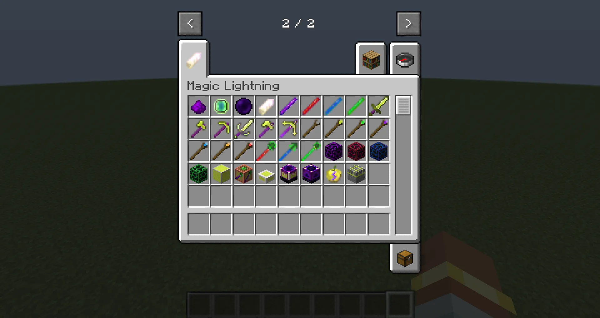 MagicLightning — скриншот 2 (Моды, Minecraft)