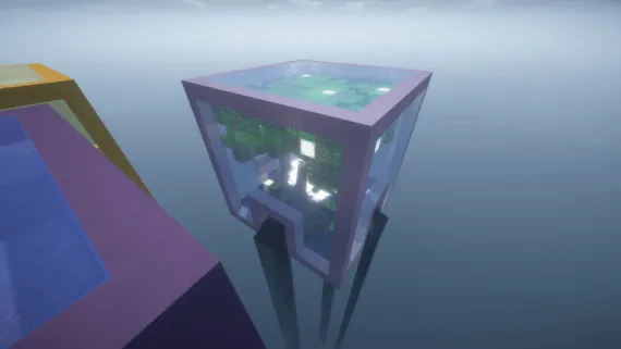 Mega Skycubes, Карты, Minecraft