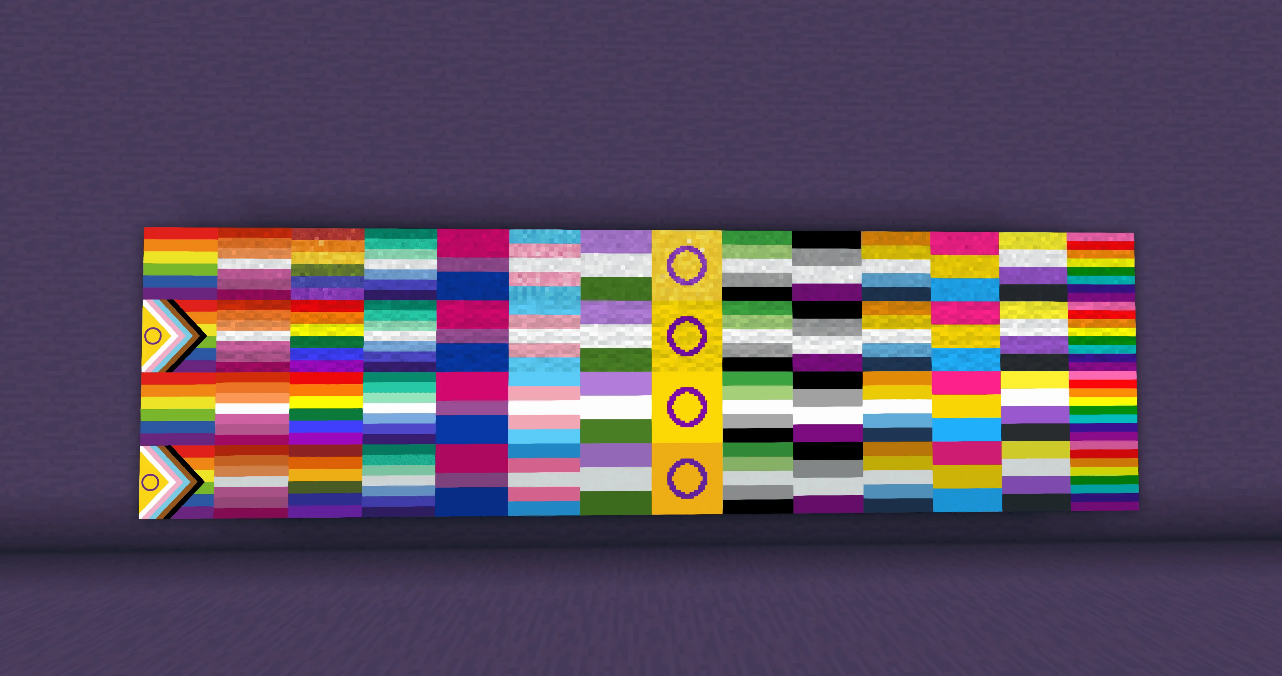 All the colors - Pride — скриншот 1 (Моды, Minecraft)