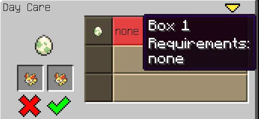 No More Daycare Requirements — скриншот 1 (Текстуры, Minecraft)