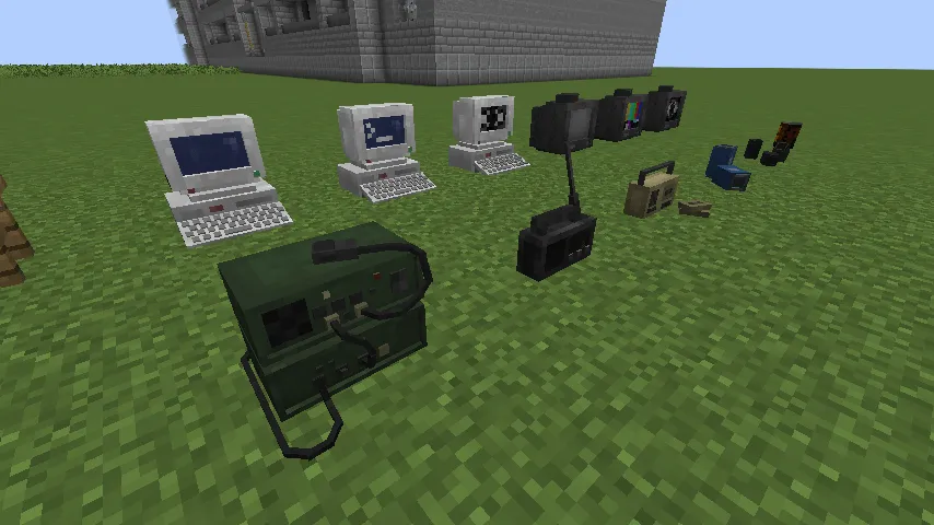 David's Furniture — скриншот 1 (Моды, Minecraft)