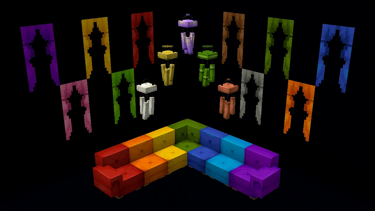 Yet Another Furniture — скриншот 1 (Моды, Minecraft)